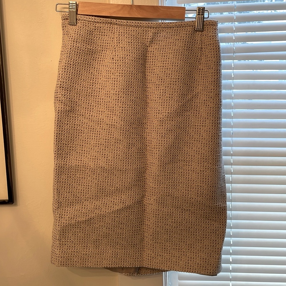 NWOT - Calvin Klein Pencil Houndstooth Skirt - Size 2